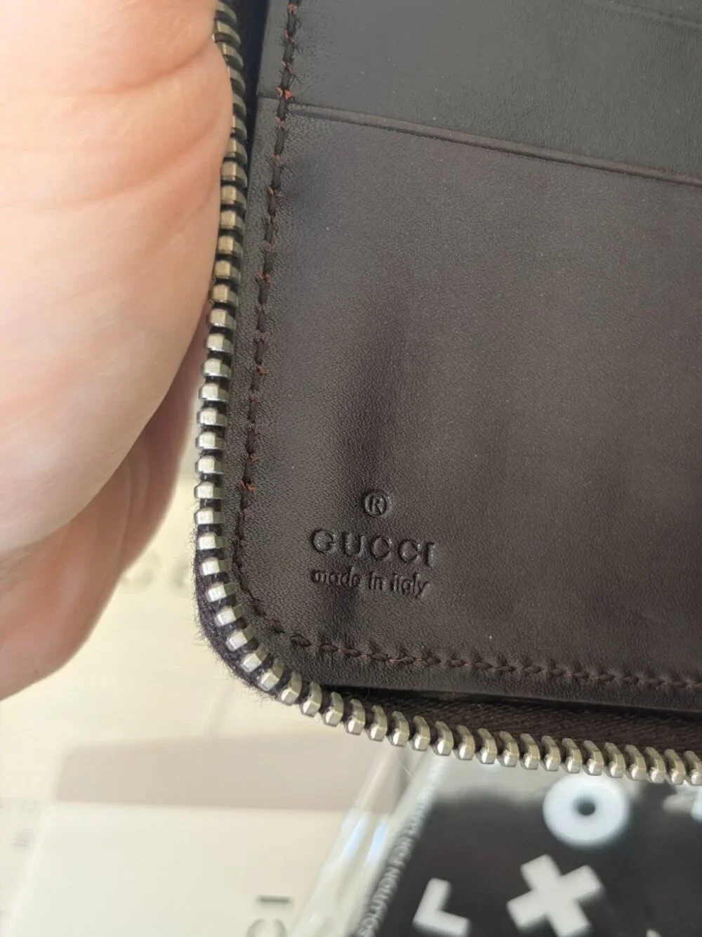 Gucci Diamante Zip-Around Continental Wallet / Authenticated - Picture 2 of 11